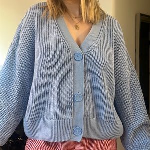 Baby Blue Cardigan